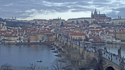 Pražský hrad, Karlův most, Vltava