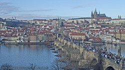 Pražský hrad, Karlův most, Vltava