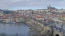 Pražský hrad, Karlův most, Vltava