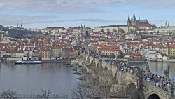 Pražský hrad, Karlův most, Vltava