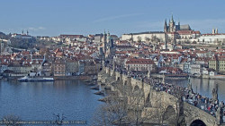 Pražský hrad, Karlův most, Vltava
