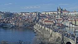 Pražský hrad, Karlův most, Vltava