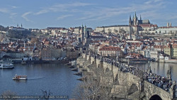 Pražský hrad, Karlův most, Vltava