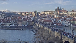 Pražský hrad, Karlův most, Vltava