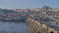 Pražský hrad, Karlův most, Vltava