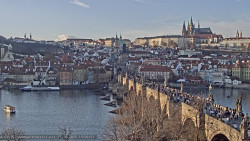 Pražský hrad, Karlův most, Vltava