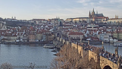 Pražský hrad, Karlův most, Vltava