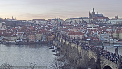 Pražský hrad, Karlův most, Vltava