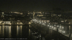 Pražský hrad, Karlův most, Vltava