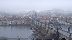 Pražský hrad, Karlův most, Vltava