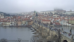 Pražský hrad, Karlův most, Vltava