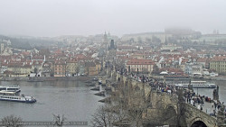 Pražský hrad, Karlův most, Vltava