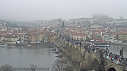Pražský hrad, Karlův most, Vltava