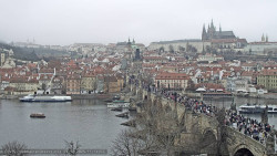 Pražský hrad, Karlův most, Vltava
