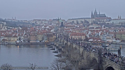Pražský hrad, Karlův most, Vltava