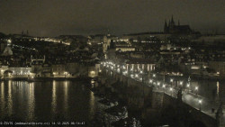 Pražský hrad, Karlův most, Vltava