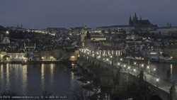 Pražský hrad, Karlův most, Vltava