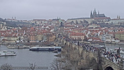 Pražský hrad, Karlův most, Vltava
