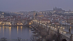 Pražský hrad, Karlův most, Vltava
