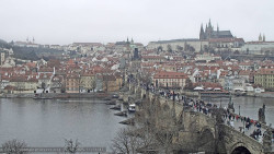 Pražský hrad, Karlův most, Vltava