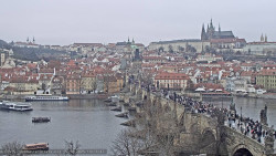 Pražský hrad, Karlův most, Vltava