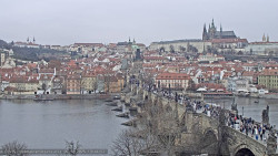 Pražský hrad, Karlův most, Vltava