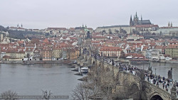 Pražský hrad, Karlův most, Vltava