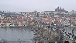 Pražský hrad, Karlův most, Vltava