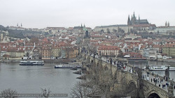 Pražský hrad, Karlův most, Vltava