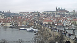Pražský hrad, Karlův most, Vltava