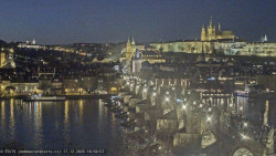 Pražský hrad, Karlův most, Vltava