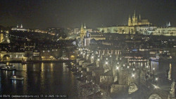 Pražský hrad, Karlův most, Vltava