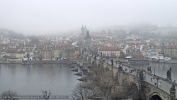 Pražský hrad, Karlův most, Vltava