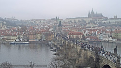 Pražský hrad, Karlův most, Vltava