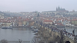 Pražský hrad, Karlův most, Vltava