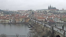 Pražský hrad, Karlův most, Vltava