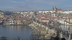 Pražský hrad, Karlův most, Vltava