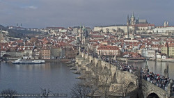 Pražský hrad, Karlův most, Vltava