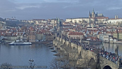Pražský hrad, Karlův most, Vltava