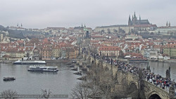 Pražský hrad, Karlův most, Vltava