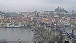 Pražský hrad, Karlův most, Vltava