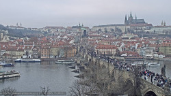 Pražský hrad, Karlův most, Vltava