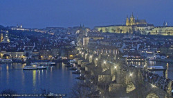 Pražský hrad, Karlův most, Vltava