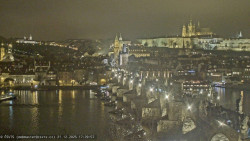 Pražský hrad, Karlův most, Vltava