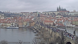 Pražský hrad, Karlův most, Vltava