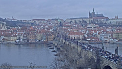 Pražský hrad, Karlův most, Vltava