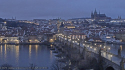 Pražský hrad, Karlův most, Vltava