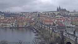 Pražský hrad, Karlův most, Vltava
