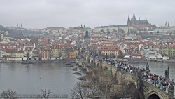 Pražský hrad, Karlův most, Vltava