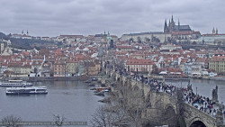 Pražský hrad, Karlův most, Vltava